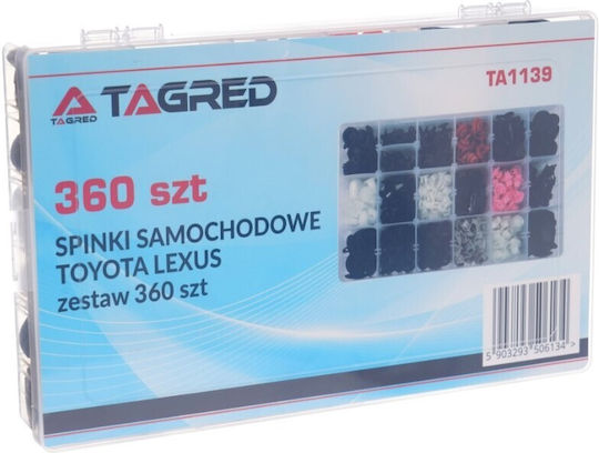 Tagred Cleme Plastice Auto 360buc
