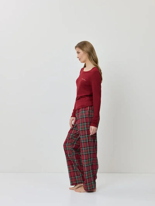Aruelle Winter Women's Red Pyjama Set Chrissy