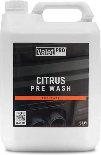 ValetPro Citrus Pre Wash 5lt Vorwäsche Entfernung Verkehrsschmutz Insekten
