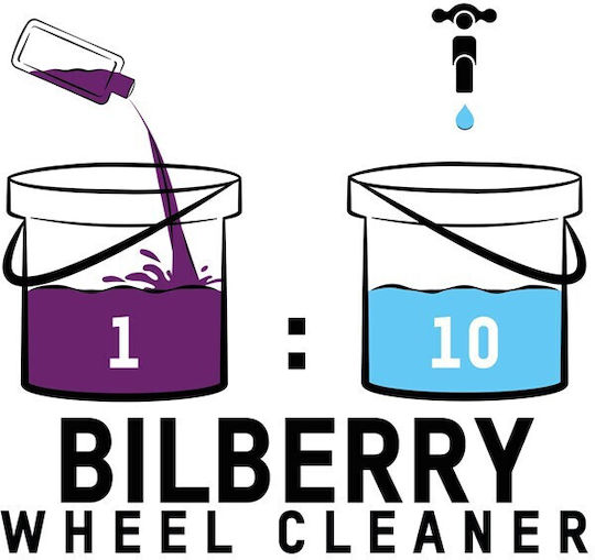 ValetPro Bilberry Wheel Cleaner Liquid for Car Rims 1L