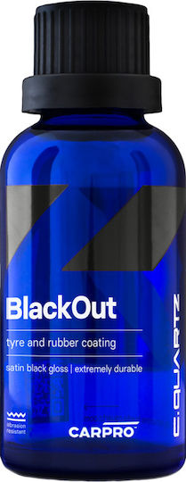 CarPro CQuartz Black Out Spray Protecție pentru Elastici Auto 50ml