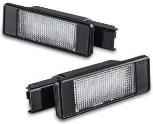 Led License Plate Light Set Compatible Peugeot 207 207 Cc 208 308 Ii Smartic Model Sma-000478