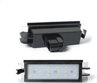 Led License Plate Light Compatible Dacia Sandero I 2008–2012 Dacia Logan I 2004–2013 Smartic Model Sma-000380