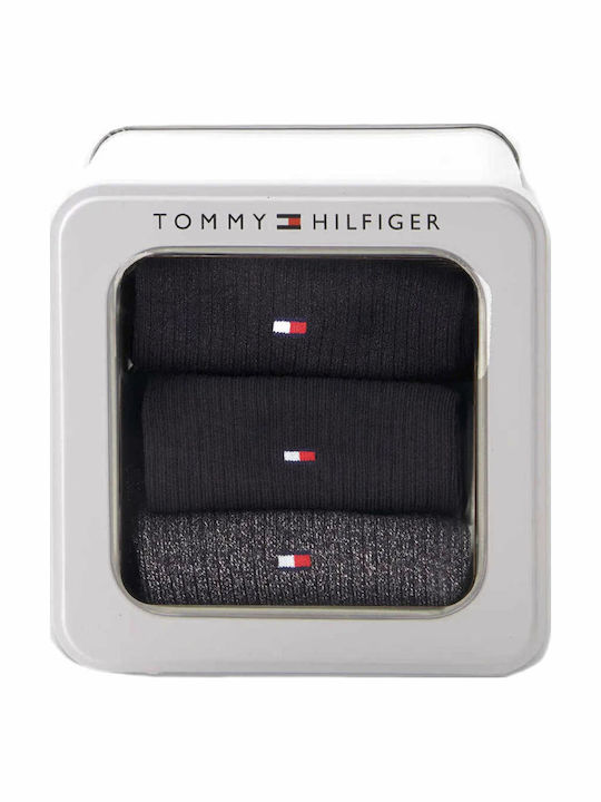 Tommy Hilfiger Γυναικείες Κάλτσες Black 3Pack