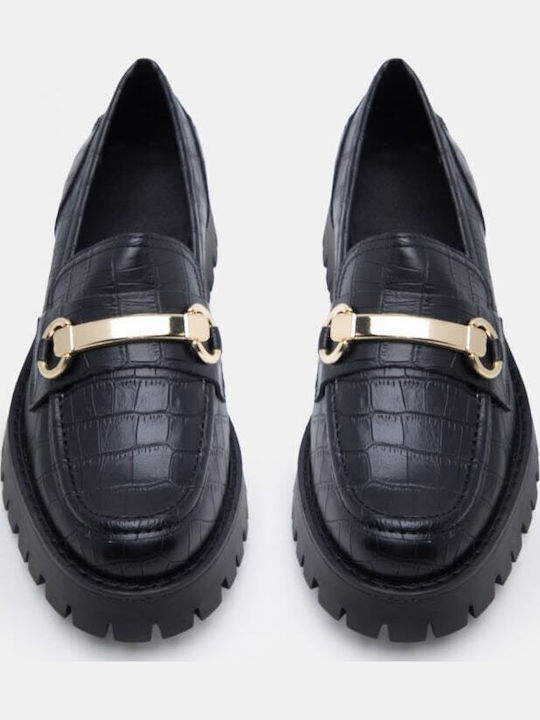 Women's Loafers in Black Colour