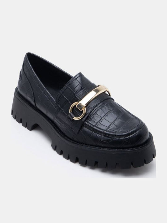 Women's Loafers in Black Colour