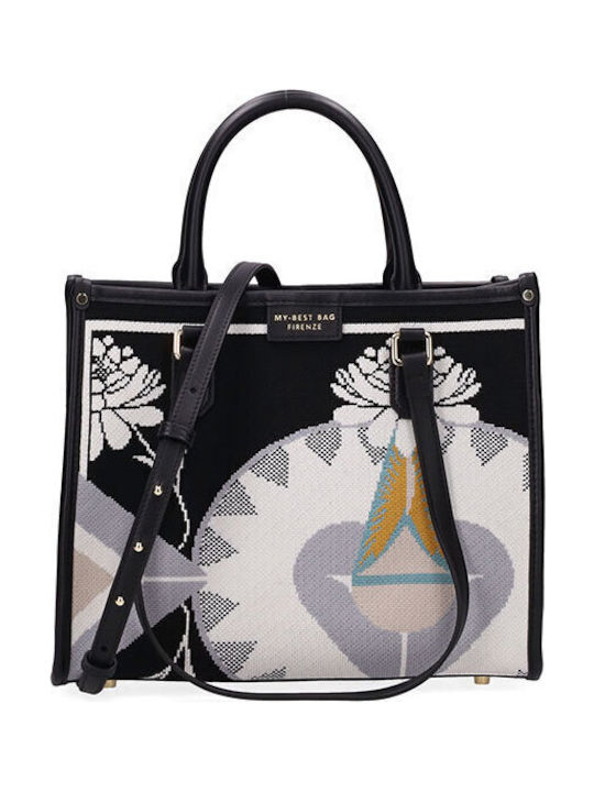 Leather Women's Black Tote Bag