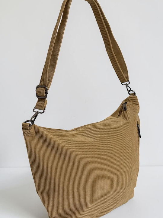 Women's Beige Crossbody Bag