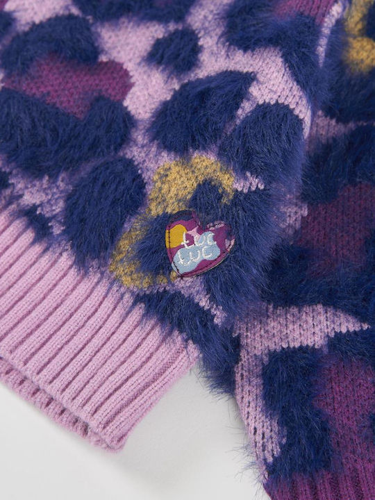 Kids Long-Sleeved Sweater Pink