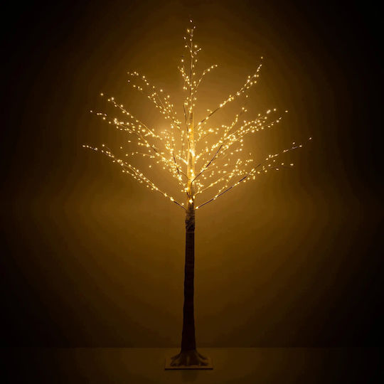 Illuminated Christmas Decorative Plastic Tree 150 cm