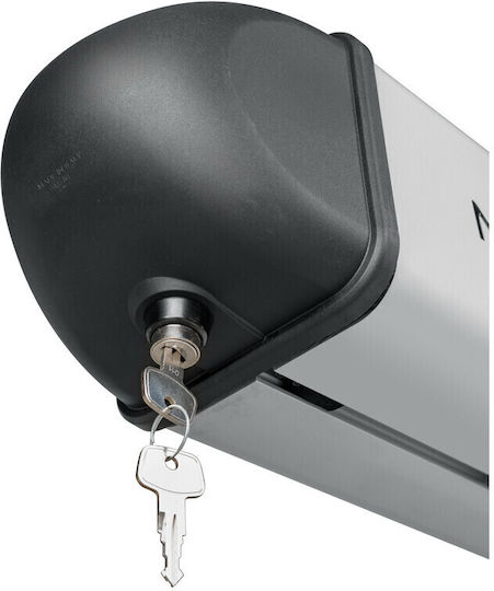Nordrive – Aluminum Tube Carrier Van-tube 3000 322cm for Commercial Vans Waterproof with Lock & Mounting Brackets – 1 Piece L.n11041 L.n11041