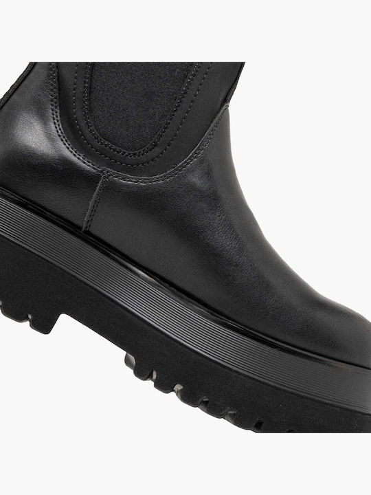 Any.mode Damen Stiefeletten Schwarz