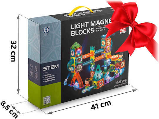 Joc Magnetic de Construcție pentru Copii de 3+ Ani