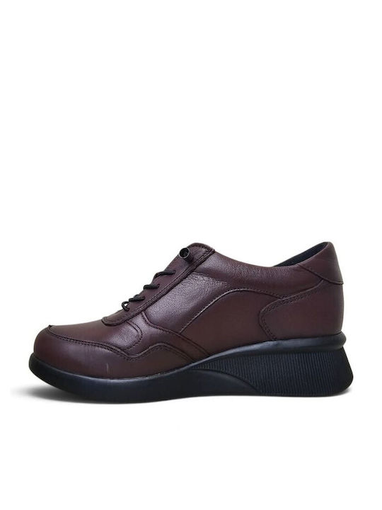 Sneakers Damă Burgundy 260100-9-Burgundy