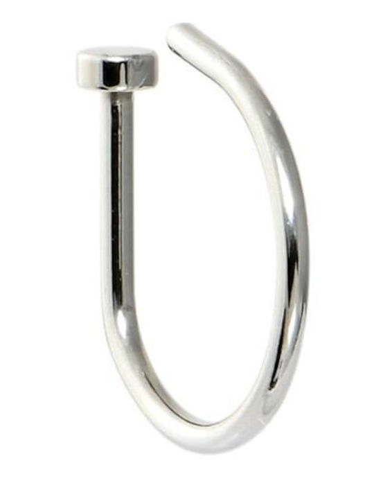 Asimi Fake Nose Ring Surgical Steel 316L 1 Pc Silver