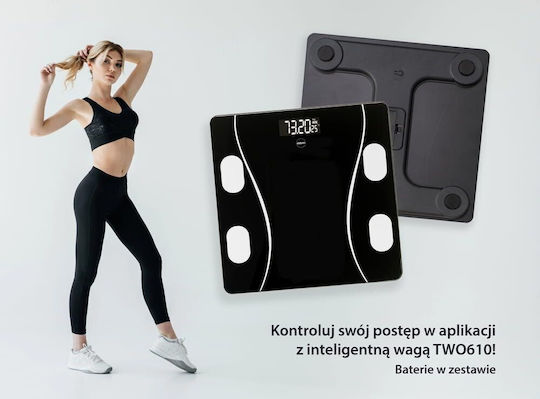 Tanita Smart Ζυγαριά 180kg με Λιπομετρητή & Bluetooth Μαύρη