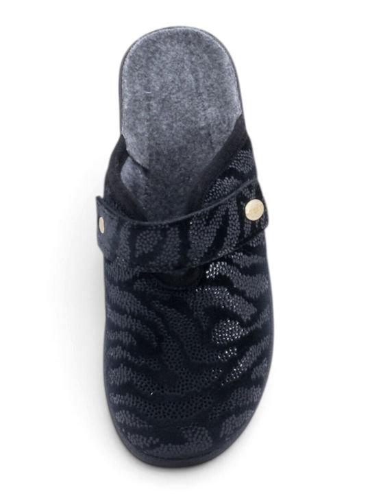 Anatomic Black Winter Women's Slippers