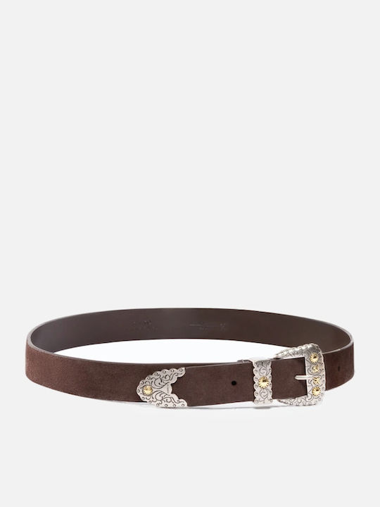 Pinko Brown Leather Women's Belt