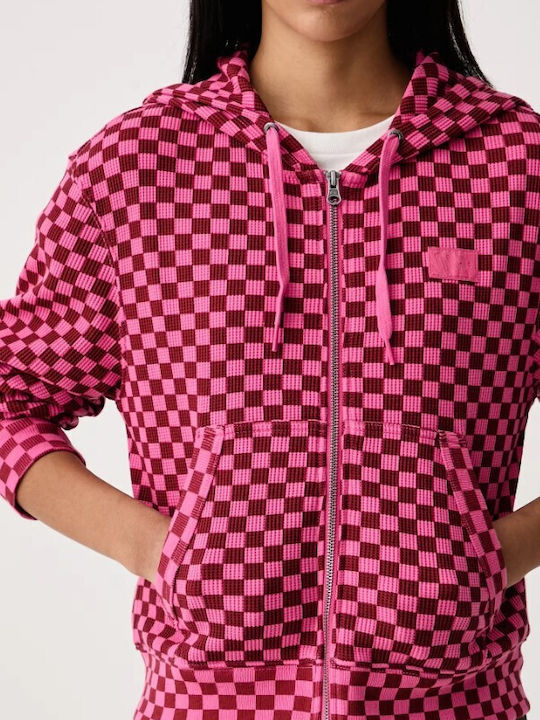 Short Women's Athletic Jacket Pink