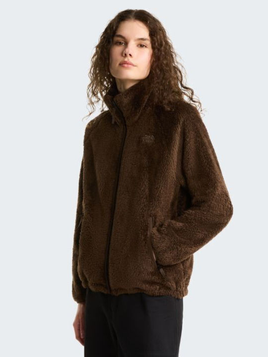 Osito Evolve Full Fleece Γυναικεία Ζακέτα με Φερμουάρ Dark Chestnut