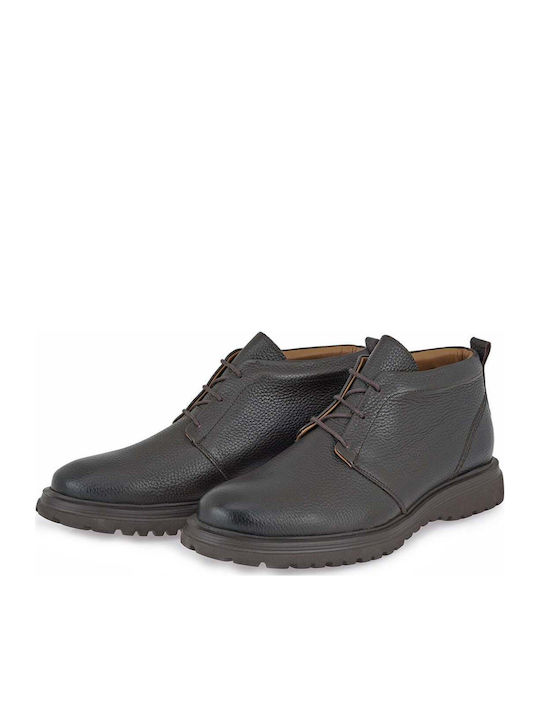 Leather Men's Brown Boots