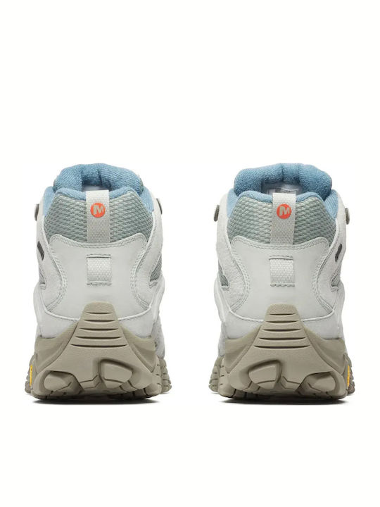 Merrell Bocanci Bărbați de Drumeție Impermeabili cu Membrană Gore-Tex Albi