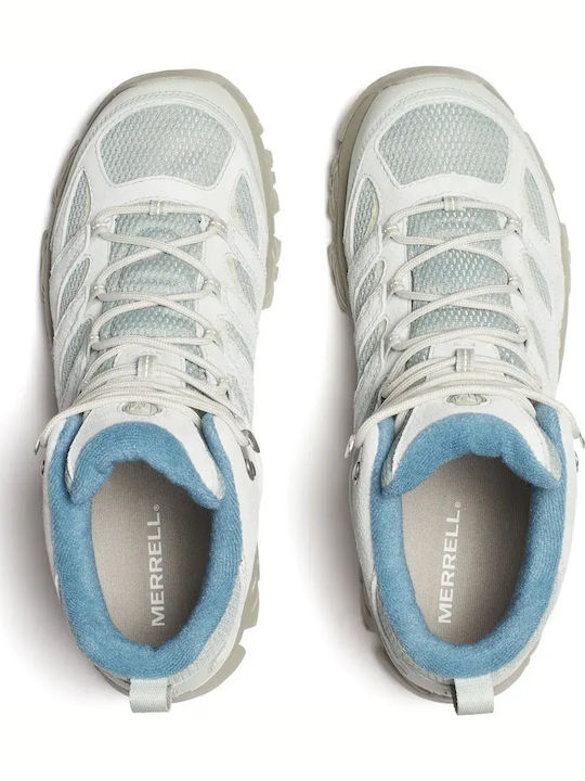 Merrell Bocanci Bărbați de Drumeție Impermeabili cu Membrană Gore-Tex Albi
