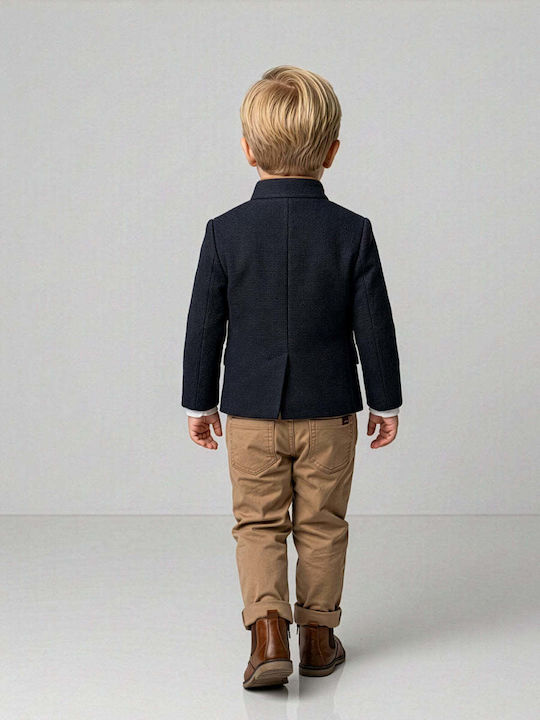 Kinder-Set mit Hose & Mantel 6-teilig Blau
