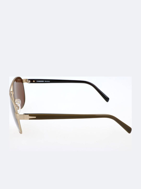 Unisex Ochelari De Soare Cu Culoare Auriu