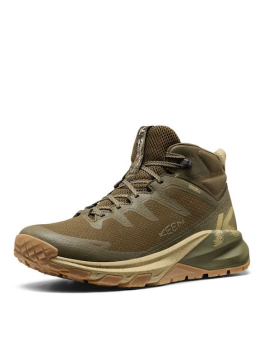 Keen Targhee Men's Waterproof Green Hiking Boots