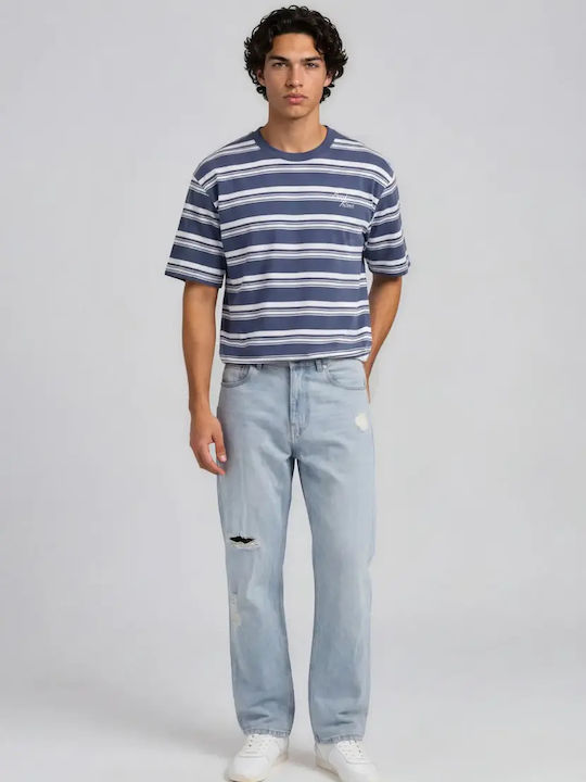 Herrenjeans Regular Straight Fit Blau