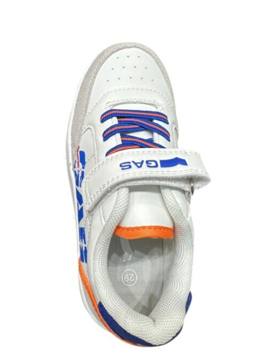 Jeb Ltx Kids Sneakers with Hook and Loop Closure White