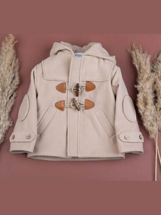 Bambolino Taufmantel für Jungen Zikos Beige