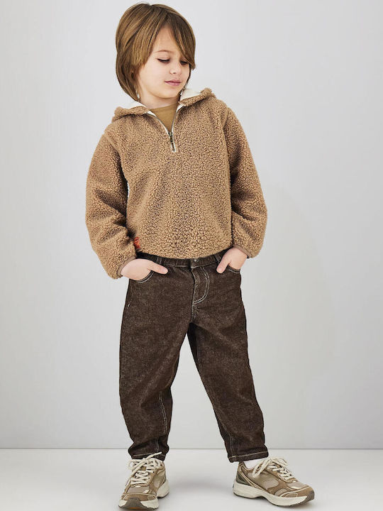 Kids' Brown Jeans Trousers 4H298