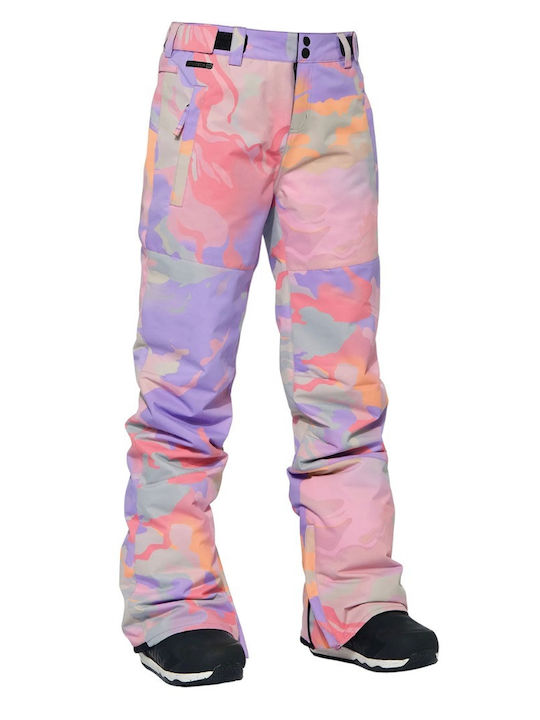 Horsefeathers Diane OW227J Γυναικείο Παντελόνι Σκι & Snowboard Πολύχρωμο