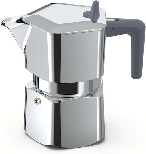 Pezzetti Μπρίκι Espresso Ασημί