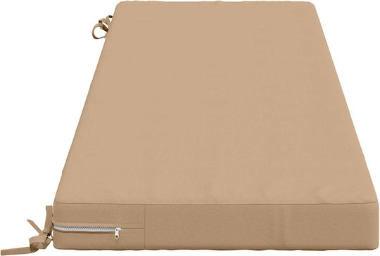 vidaXL Pernă pentru Bancă de Grădină Soest Culoarea Nisipului 2 Buc. 140x50 cm