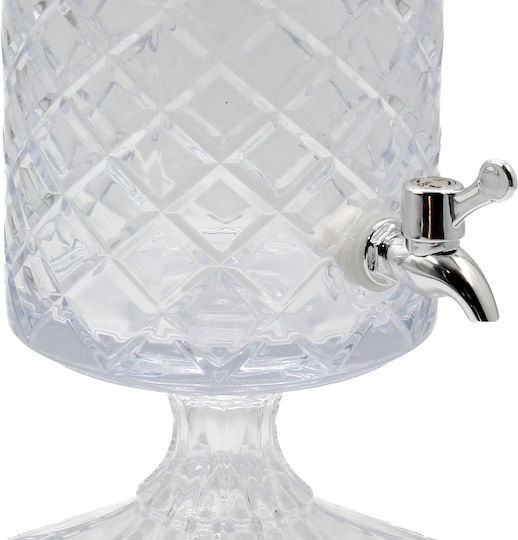 Keskor Getränkespender aus Glas mit Zapfhahn 3 l