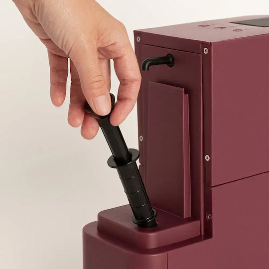 Thera Studio Μηχανή Espresso 1450W Πίεσης 19bar Burgundy