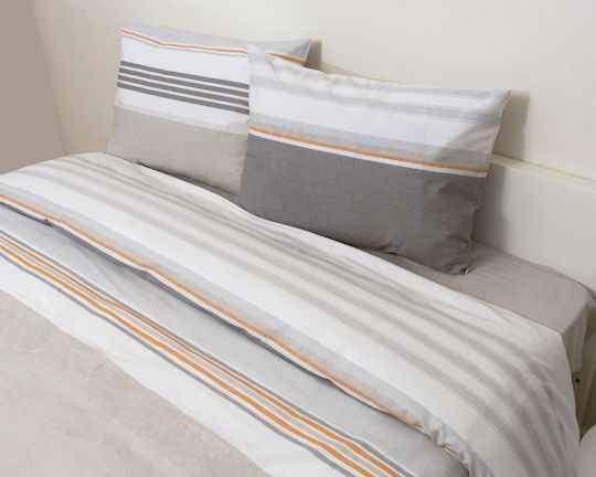 Anna Riska Single Bed Sheet Set 160x270 cm Hunter Beige (3 pcs)