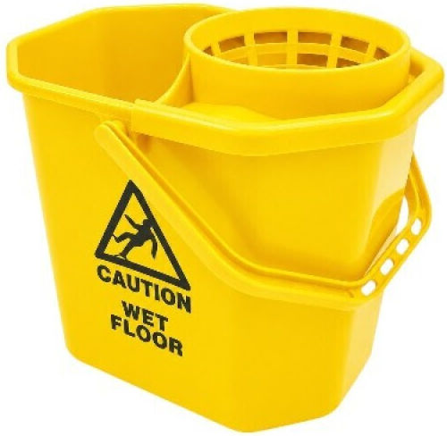 IPC Pulex Plastic Bucket with 12 L Capacity Red