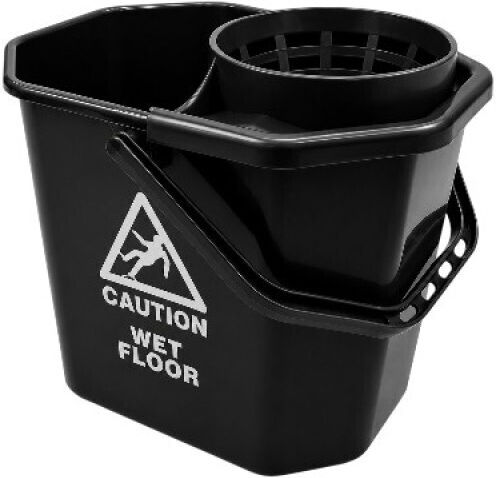 IPC Pulex Plastic Bucket with Wringer 12 L Capacity Blue