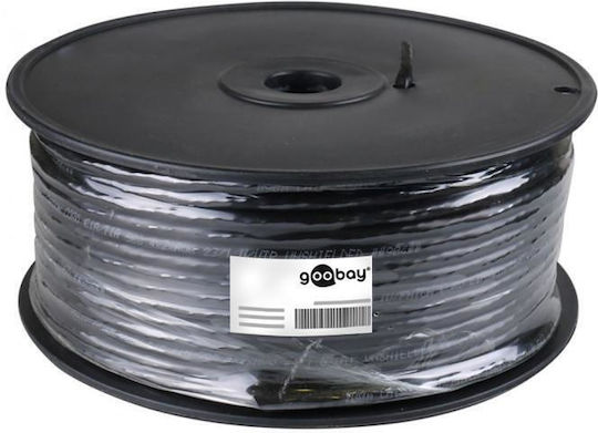 Goobay F/UTP Cat.5e Gigabit Ethernet Network Cable 40m Black