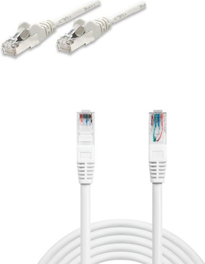 Anga F/UTP Cat.6e (High Speed) Cablu De Rețea Ethernet 30m Alb