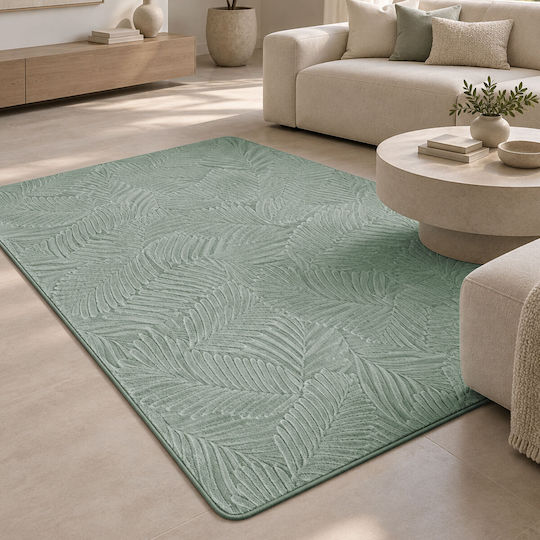 Chios Hellas Φύλλα 140x200cm Αντιολισθητικό Mint Chios Hellas Φύλλα 140x200cm Αντιολισθητικό Mint