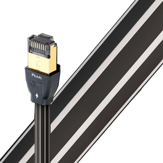 Audioquest Cat. 7 (10Gbps) Ethernet мрежов кабел 5 m Черен
