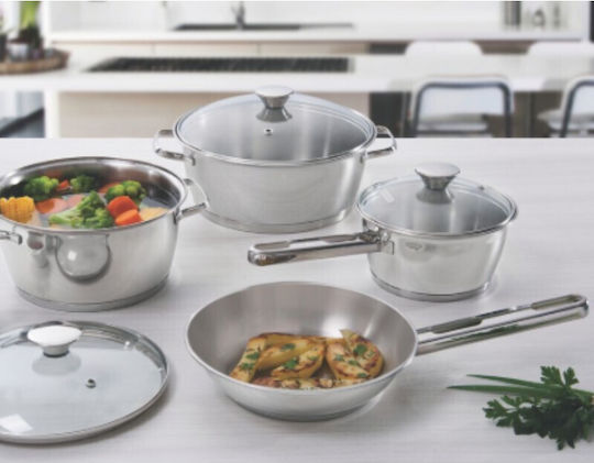 Tramontina Stainless Steel Pan 24cm Tramontina Stainless Steel Pan 24cm