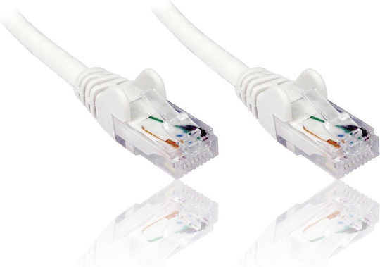PremiumCord U/UTP Cat.6 Ethernet Network Cable 1.5m White