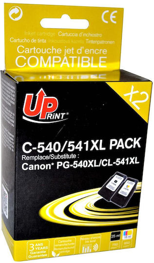 Uprint Cartuș de cerneală compatibil pentru imprimante InkJet C-540+541XL / PG540XL+CL541XL Negru 1buc