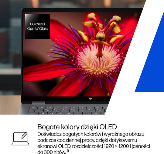 OmniBook X Flip 14-fk0020nw 14" OLED FHD+ Touchscreen 120Hz (Ryzen AI 300 Series-5 340/16GB/512GB SSD/W11 Home) (US Keyboard)